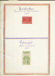 1897-1942, Joli lot de vignettes chamarrées dont Expositions,