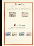 1897-1942, Joli lot de vignettes chamarrées dont Expositions,