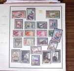 1951-1983, Collection de timbres neufs du LAOS avec