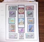 1951-1983, Collection de timbres neufs du LAOS avec