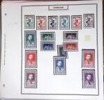 1951-1933, Collection de timbres neufs du CAMBODGE