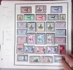 1951-1933, Collection de timbres neufs du CAMBODGE