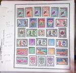 1951-1933, Collection de timbres neufs du CAMBODGE