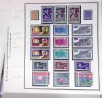 1951-1933, Collection de timbres neufs du CAMBODGE