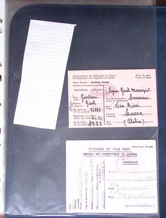 1943-1945, 38 lettres cartes de Prisonniers de Guerre,