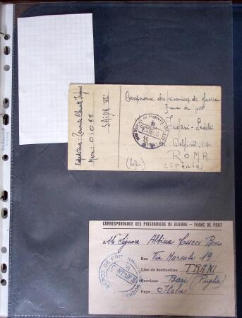 1943-1945, 38 lettres cartes de Prisonniers de Guerre,