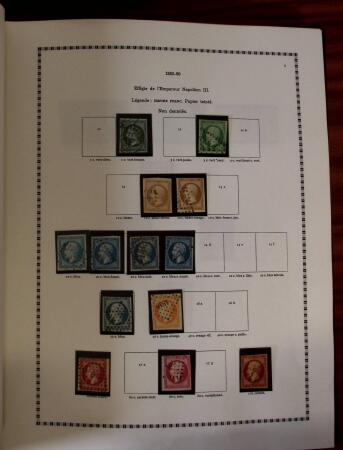 1849-1859, Collection de France en un album, avec beaucoup