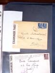 1943-1945, 8 messages Croix-Rouge et 30 lettres lettres