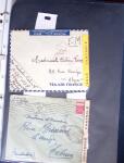1940-1945, 47 lettres avec censures partant d'Algérie