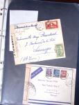 1940-1945, 47 lettres avec censures partant d'Algérie