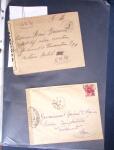 1940-1945, 47 lettres avec censures partant d'Algérie
