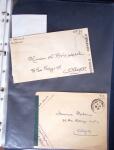 1940-1945, 47 lettres avec censures partant d'Algérie