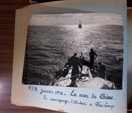 1953-1954, Deux magnifiques albums à la reliure en