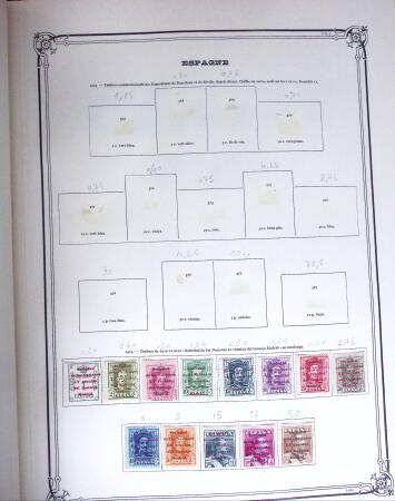 1850-1987, Mint & used collection of SPAIN in 2 large