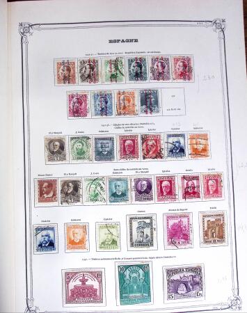 1850-1987, Mint & used collection of SPAIN in 2 large