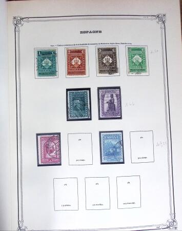 1850-1987, Mint & used collection of SPAIN in 2 large