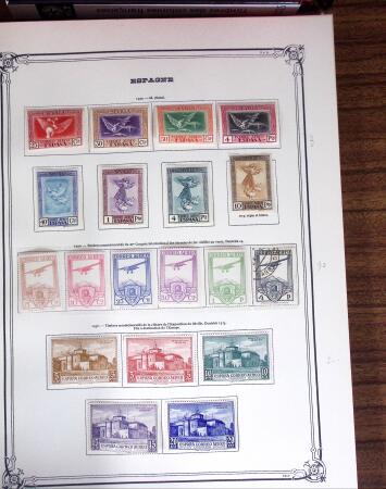 1850-1987, Mint & used collection of SPAIN in 2 large