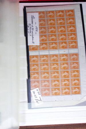1849-1953, Collection intéressante dont Cérès de