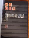 1852-1970, Small dealer's stock on cards plus stockbook