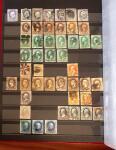 1852-1970, Small dealer's stock on cards plus stockbook