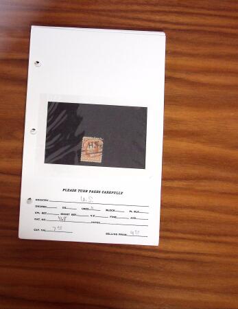 1852-1970, Small dealer's stock on cards plus stockbook