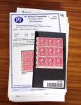 1852-1970, Small dealer's stock on cards plus stockbook