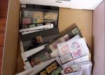1852-1970, Small dealer's stock on cards plus stockbook
