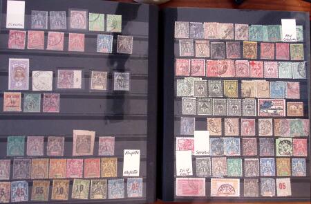 1852-1940, Belle collection sur les colonies en deux