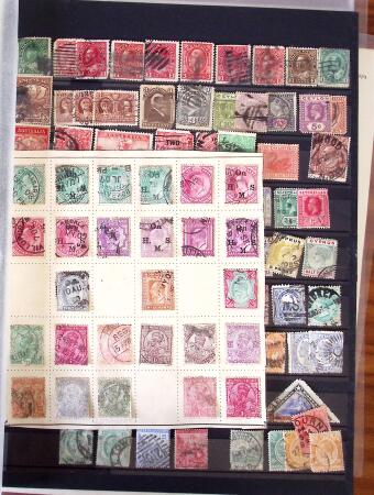 1840-1930, Somewhat untidy lot with sets of pages, albums,