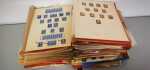 1940-70 env., Stock en chemises et sur feuilles d'album,