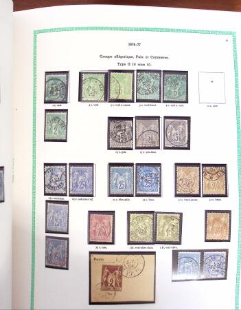 1849-1980, Ensemble de neufs et d'oblitérés en six