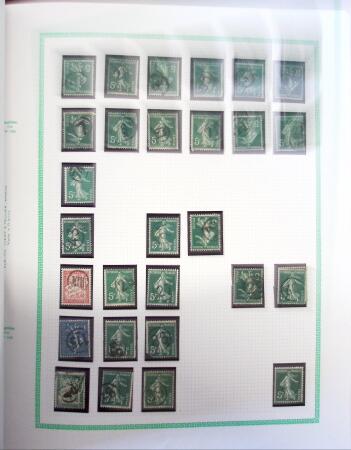 1849-1980, Ensemble de neufs et d'oblitérés en six
