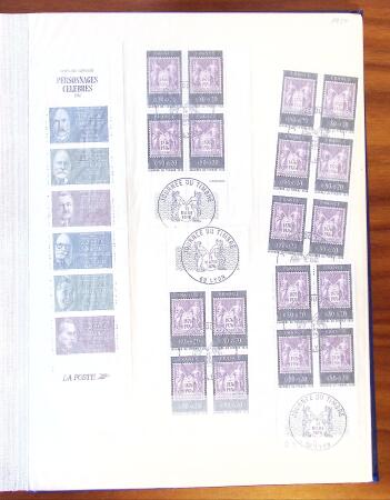 1849-1980, Ensemble de neufs et d'oblitérés en six