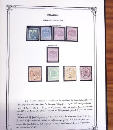 1849-1998, Collection de France en neufs albums et