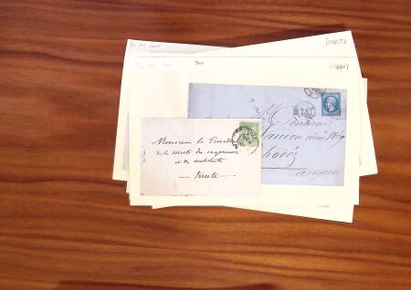 1831-1930, Ensemble de lettres datant de la période