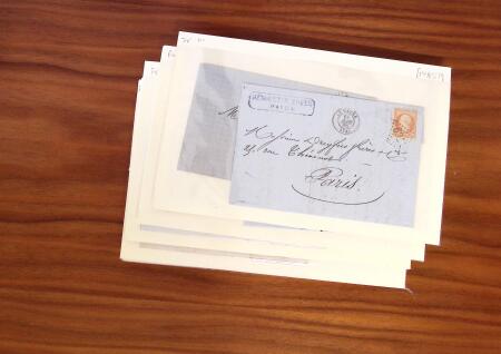 1831-1930, Ensemble de lettres datant de la période