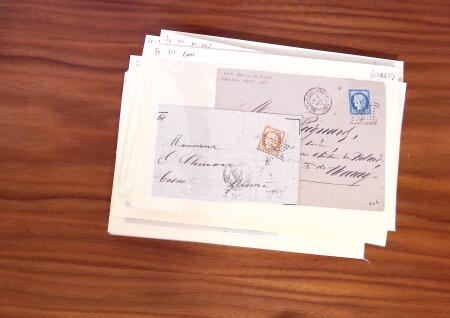 1831-1930, Ensemble de lettres datant de la période