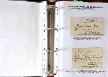 1691-1897, Collection sur les marques postales de TARASCON