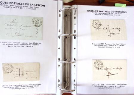 1691-1897, Collection sur les marques postales de TARASCON