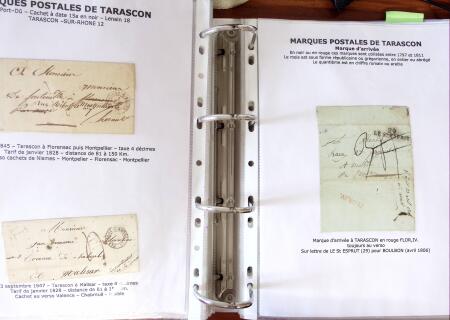 1691-1897, Collection sur les marques postales de TARASCON