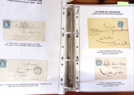 1691-1897, Collection sur les marques postales de TARASCON