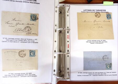 1691-1897, Collection sur les marques postales de TARASCON