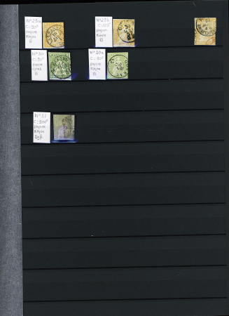 1845-1996, Remarkable collection of Switzerland in three
