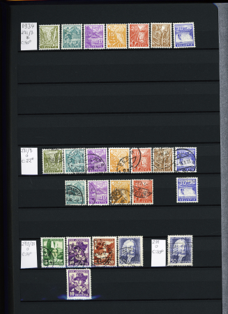 1845-1996, Remarkable collection of Switzerland in three