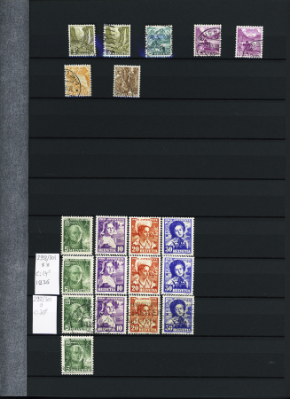 1845-1996, Remarkable collection of Switzerland in three