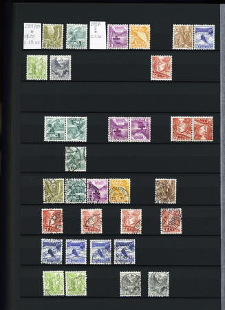 1845-1996, Remarkable collection of Switzerland in three