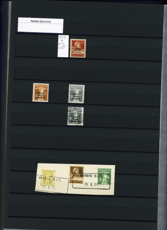 1845-1996, Remarkable collection of Switzerland in three
