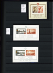 1845-1996, Remarkable collection of Switzerland in three