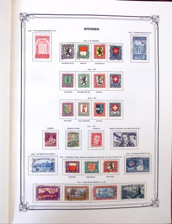 1850-1997, Used collection of Switzerland in large Yvert