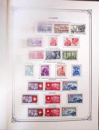 1850-1997, Used collection of Switzerland in large Yvert